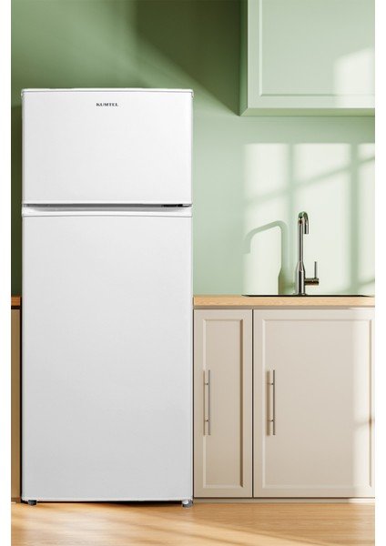 Kumtel Çift Kapılı Buzdolabı 204L HTMF-210
