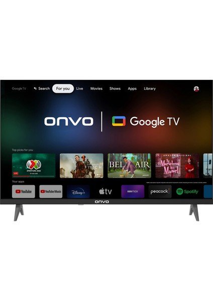 Onvo 32OVF9000H 32’’ 82 Ekran Uydu Alıcılı HD Ready Google LED TV