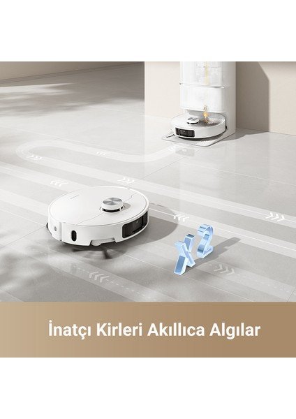 Dreame L40 Ultra Robot Süpürge, 11.000 Pa Emiş Gücü