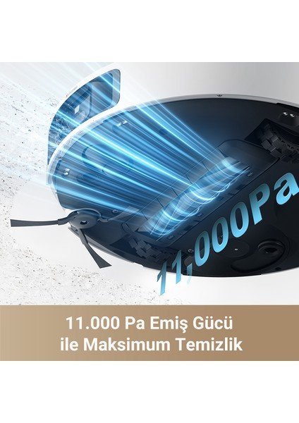 Dreame L40 Ultra Robot Süpürge, 11.000 Pa Emiş Gücü