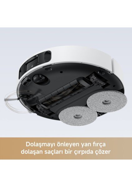 MOVA E40 Ultra Robot Süpürge ve Paspas 19.000 Pa Emiş gücü, 3 Yıl Garanti