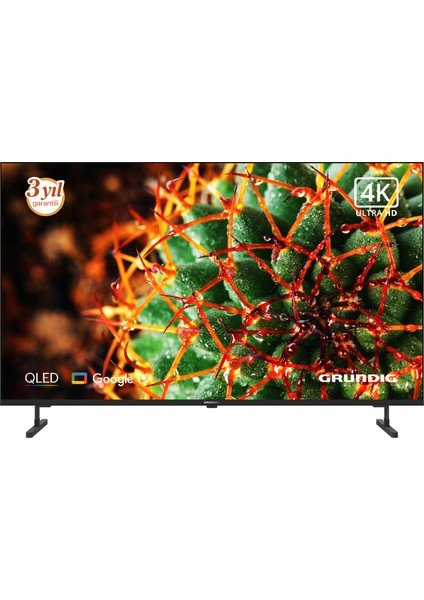 Grundig 65 GQ 700A 65" 164 Ekran 4K Ultra HD Google Smart QLED TV